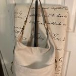 Michael Kors HOBO LEATHER SHOULDERBAG TOTE Satchel MK SIGNATURE Photo 8