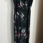 June and Hudson Black Floral Jumpsuit Photo 1