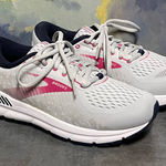 Brooks Addiction GTS 15 1203521B054 Oyster/Peacoat Women's Sneakers Size 6.5B Photo 0