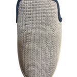 Vince Preston Felted Skate White Woven Slip-on Sneakers in Anchor Blue Size 7.5 Photo 7