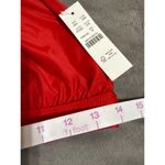 NWT J.Crew Halter Tie Bikini Top Medium Red Lined Beach Swim Classic Ocean UPF Photo 3