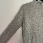 Magaschoni  Grey Wool Blend MockNeck Sweater Size Small Photo 2
