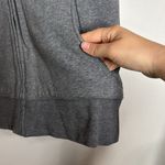 L.L. Bean Women’s Gray Full Zip Outdoor Faux Fur Lined High Neck Vest Gilet sz S Photo 5