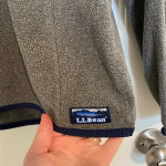 EUC | L.L. Bean women’s gray soft brushed fitness fleece zip jacket — medium Photo 2