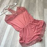 Eberjay eberjey Teddy Romper storyteller astrid lace womens Pink medium feminine lounge Photo 4