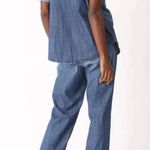 EUC Electric & Rose Camero Short Sleeve Denim Top – Size XL Blue Photo 1