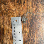 Sterling silver chain and cross necklace Photo 4