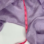 Stine Goya Carly Ruffle Wrap Blouse purple sz XL Photo 8