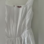 STAUD NWT Landscape White Mini Dress 4 Photo 11
