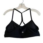 Johnny Was Calme Endurance Crossback Sport Bra Size Large Black Comfort Wireless Photo 1