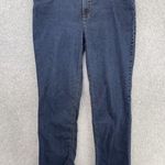 J.Jill Women's Blue Denim Jeans Slim Leg Size 38 Cotton Photo 0