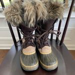 Sorel Joan of Arctic Waterproof Winter Snow Boot Quarry Faux Fur 8 Photo 2