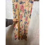 VTG Jane Singer Dress 10 Pink Floral Made in USA NEW Prairie Lace Collar Cottage Photo 9