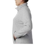 Columbia Women's Benton Springs Full Zip Fleece Jacket M - Gray Photo 2