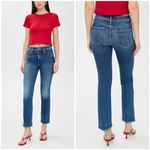 💕MOTHER💕 The Insider Flood Jeans ~ Over The Top 33 NWOT Blue Photo 9