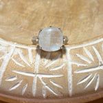 Sterling Silver NWOT JTV Moonstone 925 Ring - Size 9 Photo 0