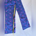 Lilly Pulitzer Whale Embroidered pants Size 4 vintage Photo 4