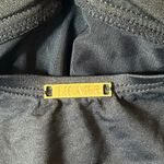 CHAPS Swimsuit Womens 10 Black One Piece Slimming Fit Waist Minimize NEW Photo 2