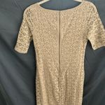 Banana Republic : Cream 3/4 length sleeve Knit Midi dress- cotton blend- size 4 Photo 6