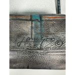 Jane Yoo Hand Painted Handpainted Crossbody Purse Handbag Abstract Signed Photo 3