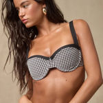 Lulus  Bikini Top gingham Photo 0