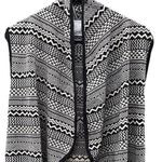 Mustard Seed  Kimono Poncho Womens Large/XL Aztec Tribal Open Front w/Sleeves Photo 1