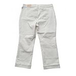 NYDJ NEW Marilyn Ankle Jeans Size 18W White Cuffed Lift X Tuck Straight Denim Photo 2