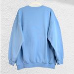 90s Cabin Sweatshirt by Northern Reflections Cabin Scenery Light Blue Size XL Photo 6