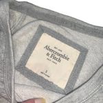 Abercrombie & Fitch grey embellished sweater bedazzled casual winter party Photo 2