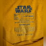 Star Wars Fifth Sun  Graphic Mustard Yellow Muscle Tee Character Top Sz 2XL Photo 2