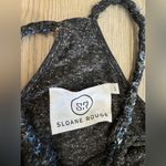 Elegant Grat Maxi Dress. SLOANE ROUGE. Gray Photo 4