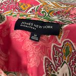 Jones New York  Pink Paisley Shirt Photo 6
