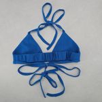 Blue Triangle Sports Active Tie Halter Beach Bikini Bralette Swim Top S Small Photo 1