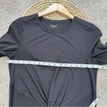 Athleta Women’s Essence Twist Top Shirt Longsleeve Thumbholes in Black Size M Photo 12