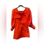 Farm Rio  Orange Open Back Mini Dress -size S Photo 7