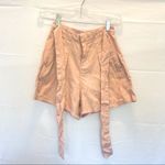 ASOS Petite Vera Moda XXSP Tie Waist Pink Shorts Photo 6