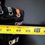 Alberto Makali Embellished Jacket Women's Large Black Velvet Beaded Open Front Photo 12