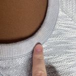 Athleta Castle Peak Crewneck cotton slub sweatshirt in Heather grey size M Photo 7