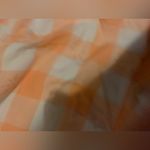 RVCA  nwt orange checker flower trousers pants classic summer fall boho casual Photo 6