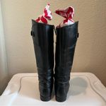 Frye  Women’s 6.5 Molly Knee High Tall Black Leather Riding Boots Photo 4