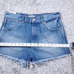 Wrangler Festival Cut Off Denim Shorts High Rise Raw Hem Western Women's Size 28 Photo 5
