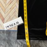 PINK Victoria's Secret Black Velvet Rhinestone Logo Wide Leg Lounge Pants XS NWT Size undefined Photo 8