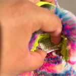 UGG  Women's Fluffita Pixelate Platform Slide Slipper Multicolor Size 9 Photo 5