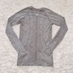 Lululemon Grey Swiftly Tech Long Sleeve Shirt 2.0 Photo 0