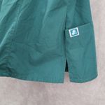 Adar Green Medical Uniform Scoop Neck Smocked Pocket Short Sleeve Top Plus 3XL Size undefined Photo 4