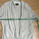 Frank & Oak Long Blazer Cardigan Linen Blend Lagenlook Size Medium Drape Photo 12