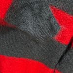 Marc by Marc Jacobs  Red and Black Striped Crewneck Sweater Photo 2