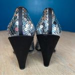 Marc by Marc Jacobs  Sequin Peep Toe Pumps Satin Heels EU 40/US 9 Photo 2