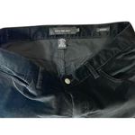 Calvin Klein Plush Corduroy 5 Pocket Bootcut Pants 12 Black Casual Stretch Photo 6