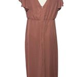 Birdy Grey  Dress Women L Hannah Empire Waist Bridesmaid In Spice Wedding Party Photo 1